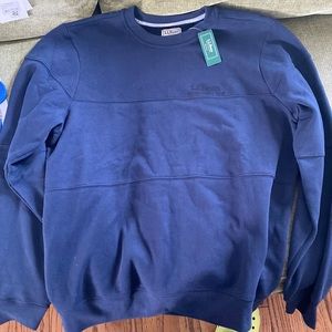 Men’s LLBean crew neck sweatshirt